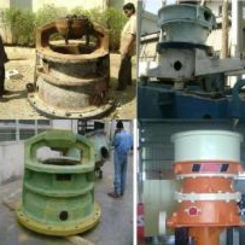 Reconditioning of cone crusher